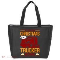 All I Want For Christmas Is My Trucker Home Tote Bag thumb 0