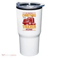 All I Want For Christmas Is My Trucker Home Tumbler thumb 0