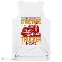 All I Want For Christmas Is My Trucker Home Tank Top thumb 0