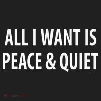 All I Want Is Peace & Quiet Women's Sweatshirt thumb 2