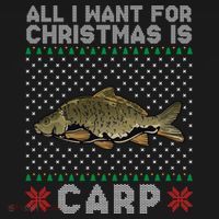 All I Want For Christmas Is Carp Fishing Christmas Women's Hoodie thumb 2