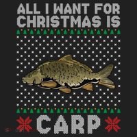 All I Want For Christmas Is Carp Fishing Christmas Hat thumb 2