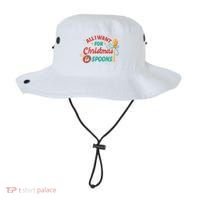All I Want For Christmas Is Spoons Funny Bucket Hat thumb 0