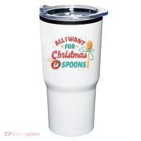 All I Want For Christmas Is Spoons Funny Tumbler thumb 0