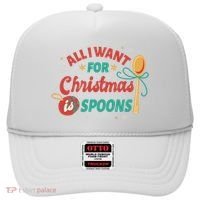 All I Want For Christmas Is Spoons Funny Hat thumb 0