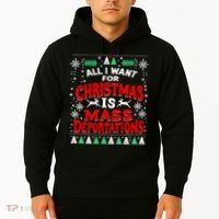 All I Want For Christmas Is Mass Deportation Hoodie thumb 2