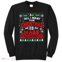 All I Want For Christmas Is Mass Deportation Sweatshirt thumb 0