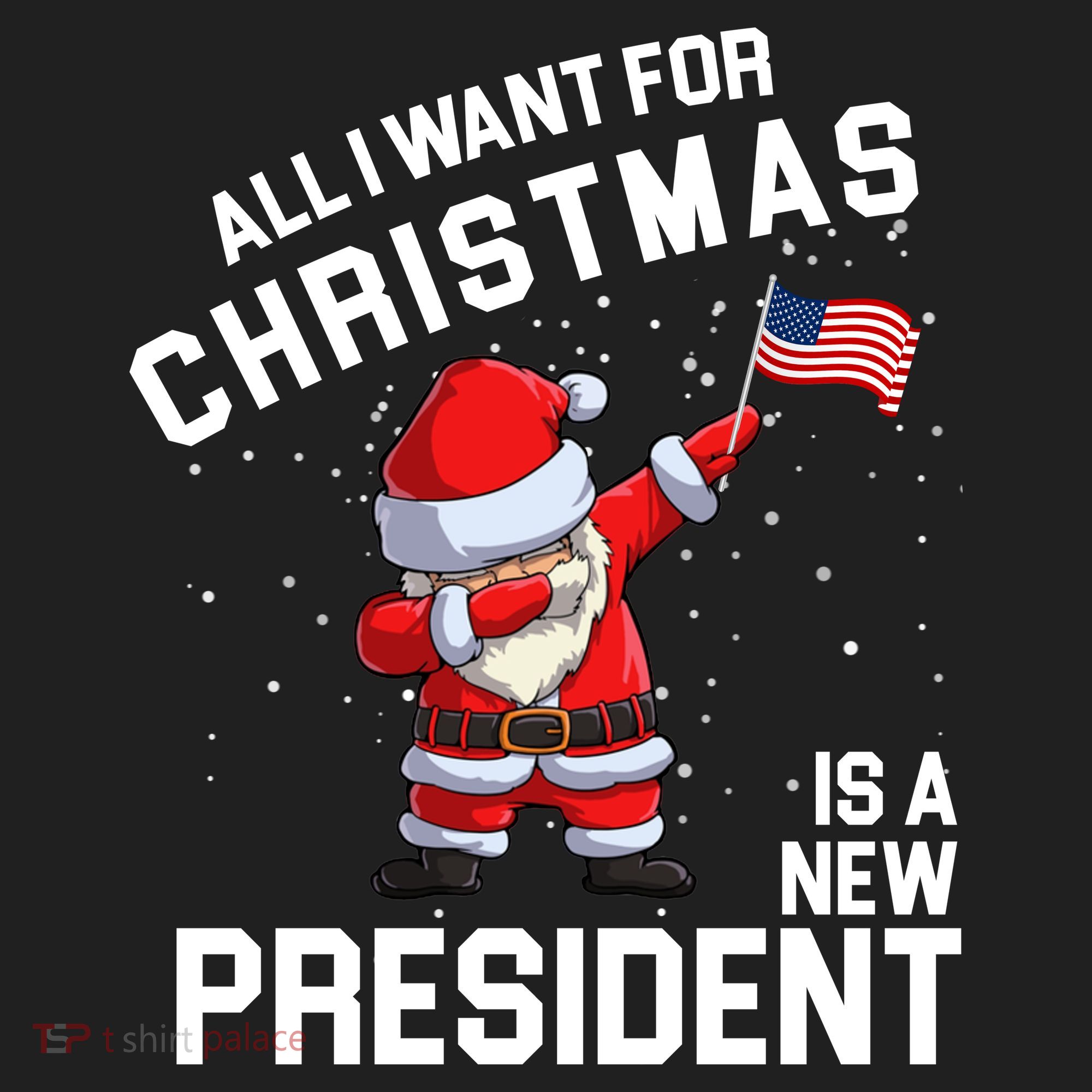 All I Want For Christmas Is A New President Women's Sweatshirt