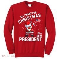 All I Want For Christmas Is A New President Sweatshirt thumb 0