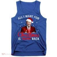 All I Want For Christmas Is Trump Back And New President  Tank Top thumb 0