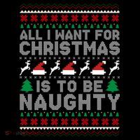 All I Want For Christmas Is To Be Naughty Coffee Mug thumb 5