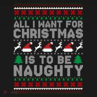 All I Want For Christmas Is To Be Naughty Women's Hoodie thumb 2