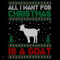 All I Want For Xmas Is A Goat Ugly Christmas Gift Coffee Mug thumb 5
