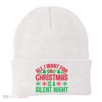 All I Want For Christmas Is A Silent Night Beanie thumb 0