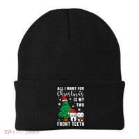 All I Want From Christmas Is My Two Front Teeth Gift Xmas Great Gift Beanie thumb 0