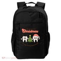 All I Want For Christmas Is My Two Front Teeth Xmas Tree Funny Gift Backpack thumb 0
