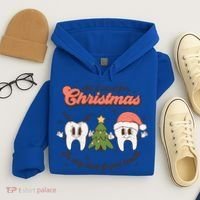 All I Want For Christmas Is My Two Front Teeth Xmas Tree Funny Gift Hoodie thumb 4