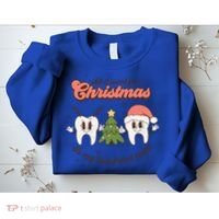 All I Want For Christmas Is My Two Front Teeth Xmas Tree Funny Gift Sweatshirt thumb 2