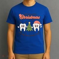All I Want For Christmas Is My Two Front Teeth Xmas Tree Funny Gift T-Shirt thumb 3