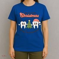 All I Want For Christmas Is My Two Front Teeth Xmas Tree Funny Gift T-Shirt thumb 4