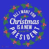 All I Want For Christmas Is A New President Gift Polo thumb 2