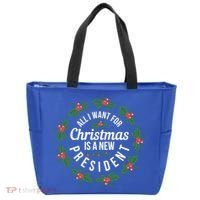 All I Want For Christmas Is A New President Gift Tote Bag thumb 0
