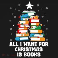 All I Want For Christmas Is Books Xmas Book Reader Reading Gift Pajama Set thumb 2