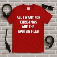 All I Want For Christmas Are The Epstein Files T-Shirt thumb 5