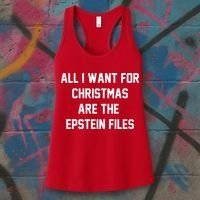 All I Want For Christmas Are The Epstein Files Women's Tank Top thumb 3