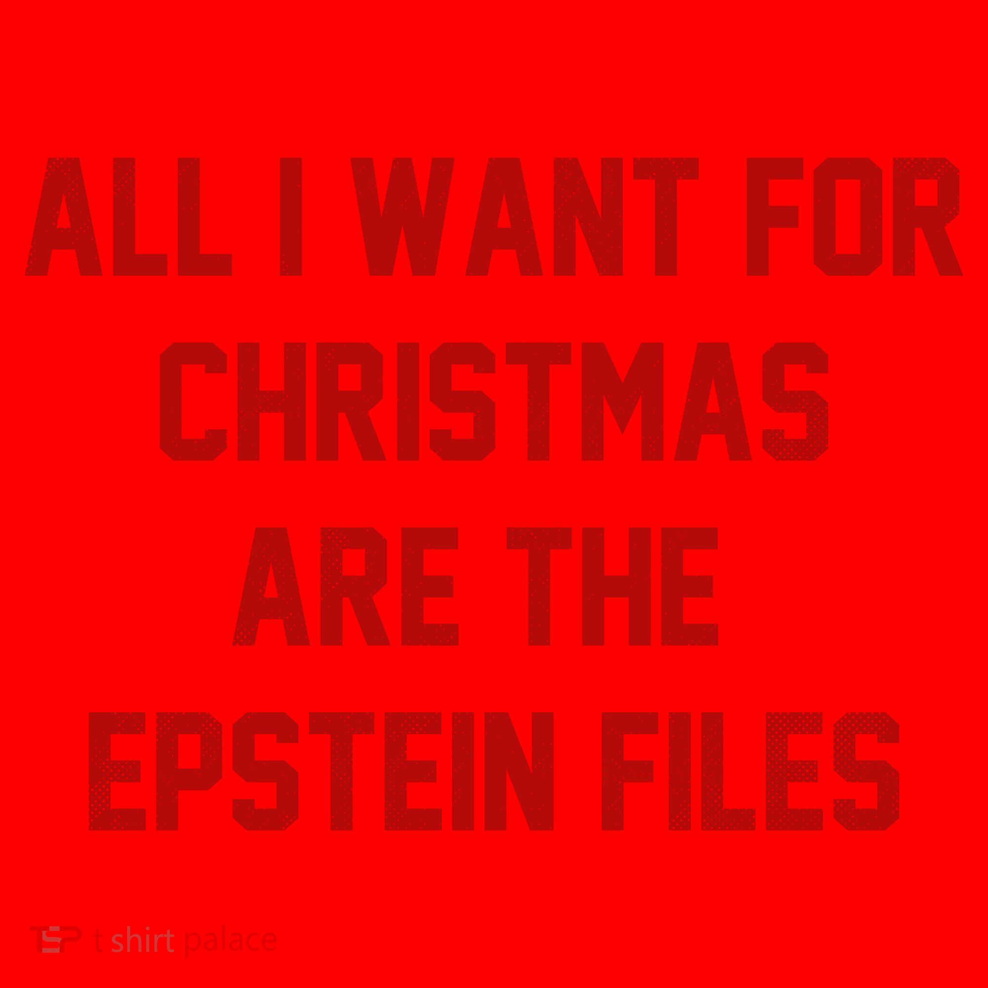 All I Want For Christmas Are The Epstein Files Santa Hat