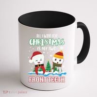 All I Want For Christmas Is My Two Front Teeth Xmas Gift Coffee Mug thumb 1
