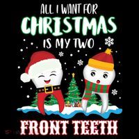 All I Want For Christmas Is My Two Front Teeth Xmas Gift Coffee Mug thumb 5