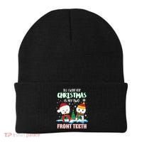 All I Want For Christmas Is My Two Front Teeth Xmas Gift Beanie thumb 0
