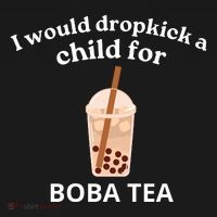 Awesome I Would Dropkick A Child For Boba Sweatshirt thumb 3