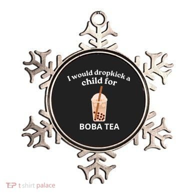 Awesome I Would Dropkick A Child For Boba Ornament
