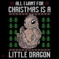 All I Want For Christmas Is A Dragon Ugly Xmas Sweater Gift Coffee Mug thumb 5