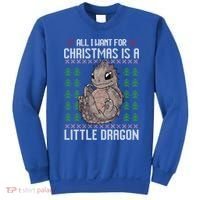 All I Want For Christmas Is A Dragon Ugly Xmas Sweater Gift Sweatshirt thumb 0