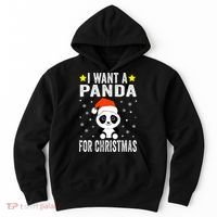 All I Want For Christmas Is More Pandas Christmas Hoodie thumb 0