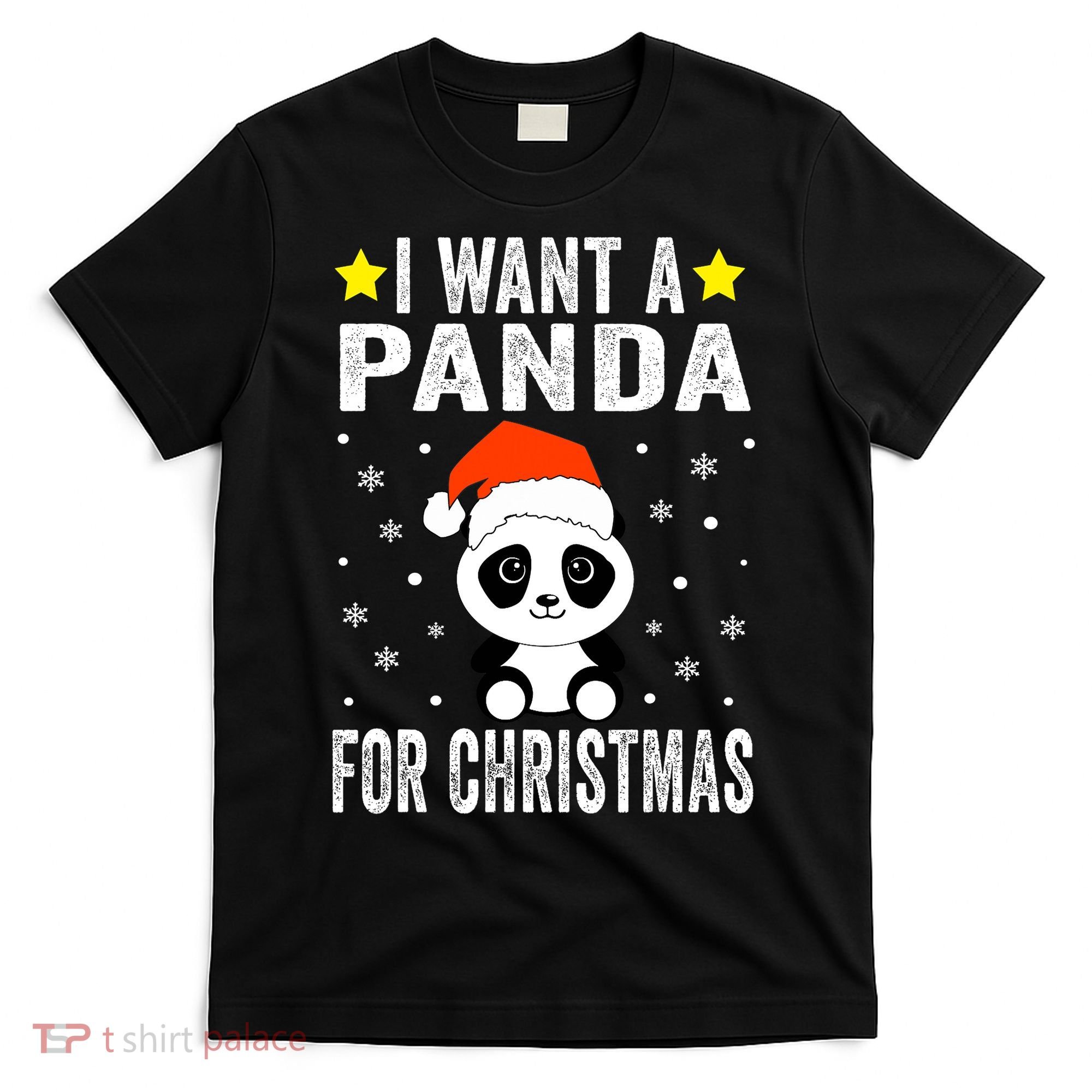 All I Want For Christmas Is More Pandas Christmas T-Shirt