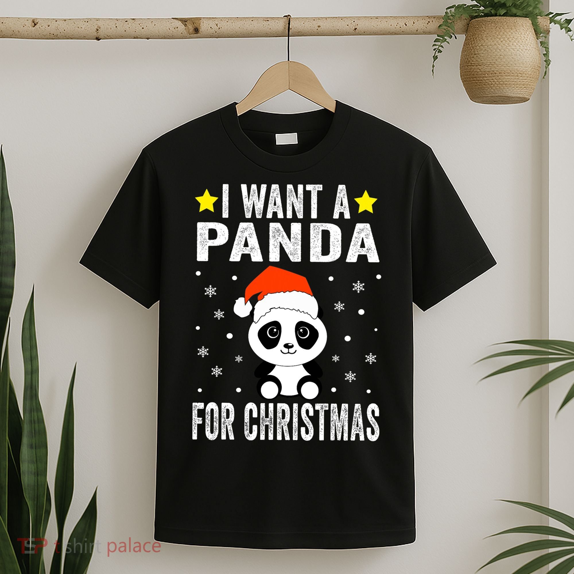 All I Want For Christmas Is More Pandas Christmas T-Shirt