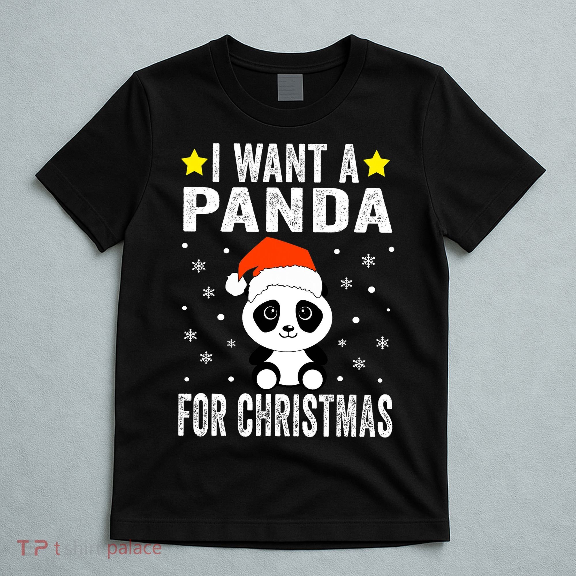 All I Want For Christmas Is More Pandas Christmas T-Shirt