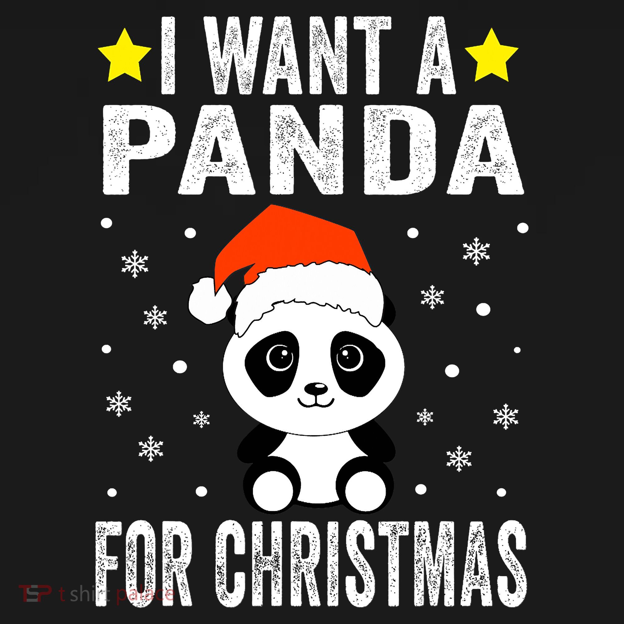 All I Want For Christmas Is More Pandas Christmas Mousepad