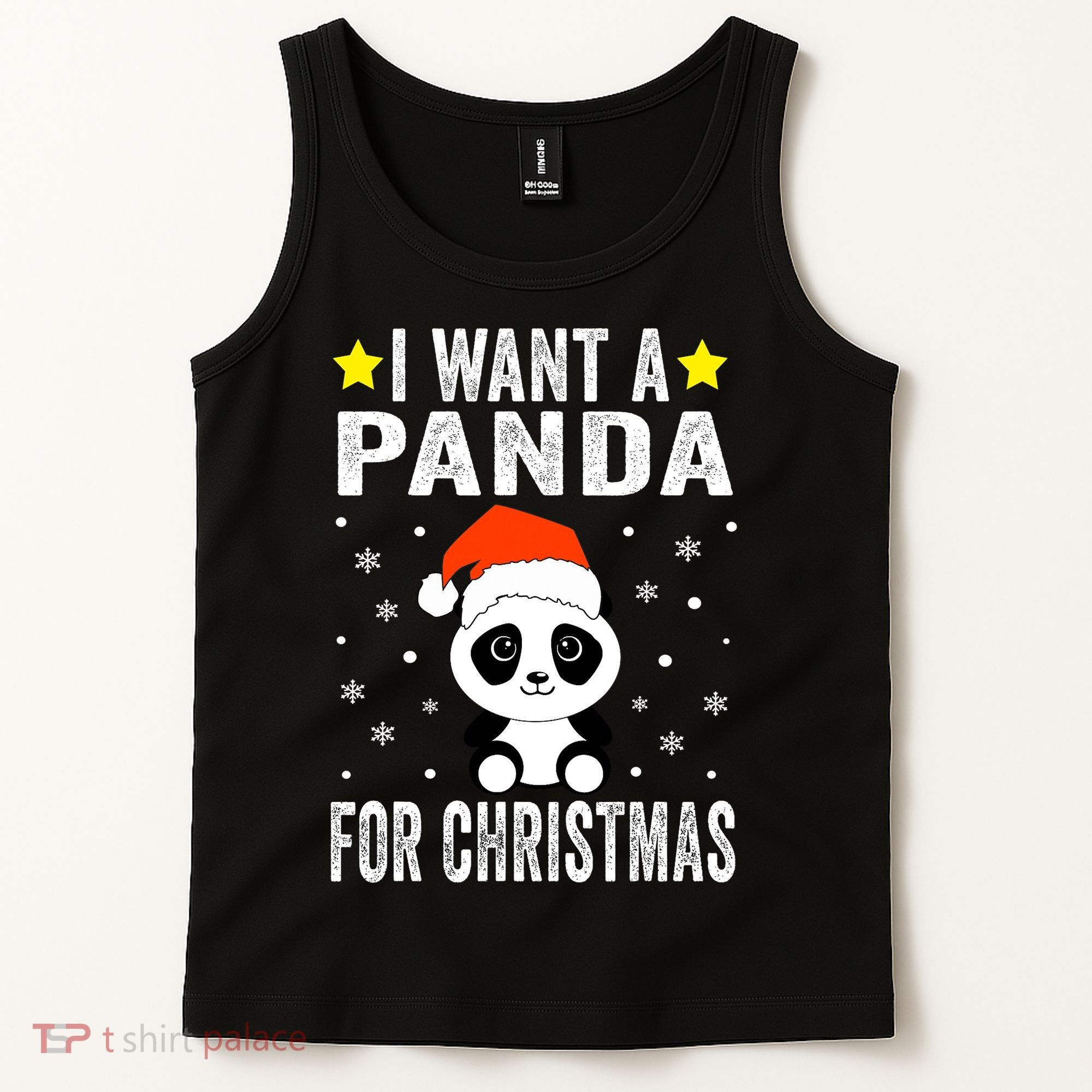 All I Want For Christmas Is More Pandas Christmas Tank Top
