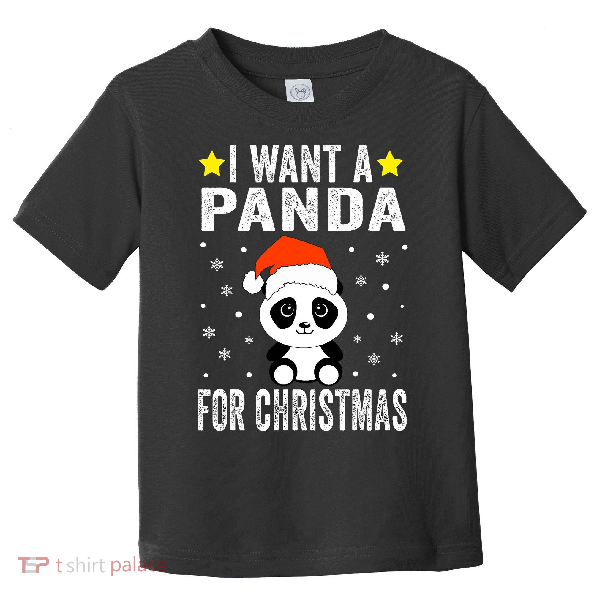 All I Want For Christmas Is More Pandas Christmas Toddler T-Shirt