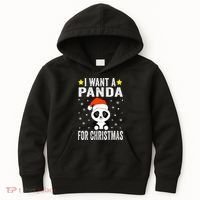 All I Want For Christmas Is More Pandas Christmas Kids Hoodie thumb 0