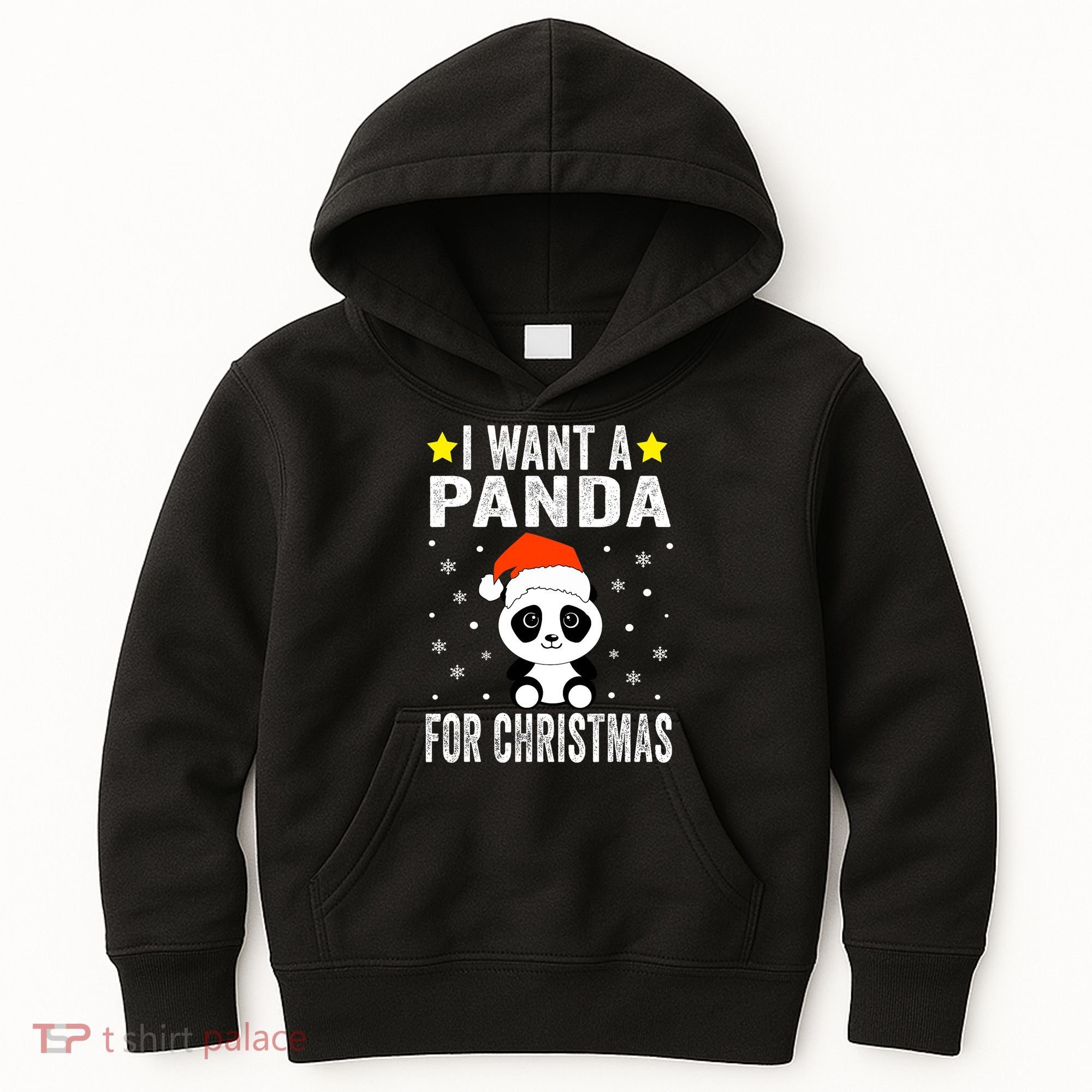 All I Want For Christmas Is More Pandas Christmas Kids Hoodie