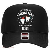 All I Want For Christmas Is My Two Front Teeth Funny Dentist Gift Hat thumb 0