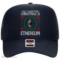 All I Want For Christmas Is Ethereum Crypto Holiday Hat thumb 0