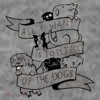 All I Want Is To Pet All Of The Dogs Women's Tank Top thumb 5