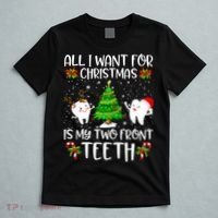All I Want For Christmas Is My Two Front Teeth T-Shirt thumb 5